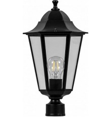 Светильник садово-парковый 6103 60W 230V E27 170*170*310мм черный ДИАМЕТР ОСНОВАНИЯ 45 мм  11056  FERON