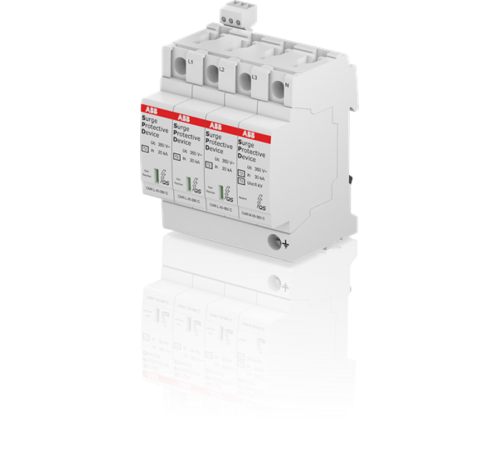 Устройство защиты от импульсных перенапряжений (УЗИП) OVR T2 3N 40-350 P TS QS2CTB803983R0500 ABB
