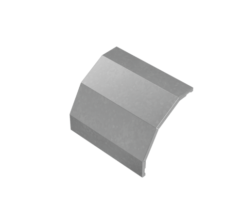 Крышка внеш. верт. угла 90 гр. 300 мм "ПЛЮС" HD  KVLplus90-300 HD   КМ-профиль