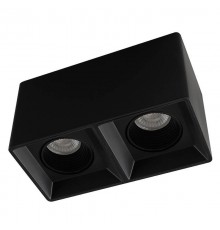 Светильник светодиодный накладной DK3085-BK IP20, 10Вт, GU5.3, LED, черный/черный, пластик  DK3085-BK  DENKIRS