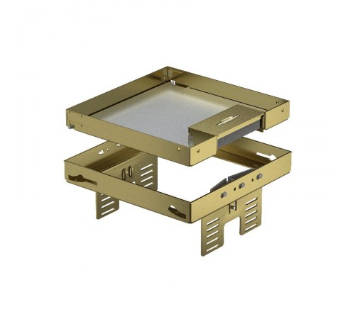 Кассетная рамка RKSN2 UZD3 ном.размер 4 200x200 мм (латунь) (RKSN2 UZD3 4MS25)  7409224  OBO Bettermann