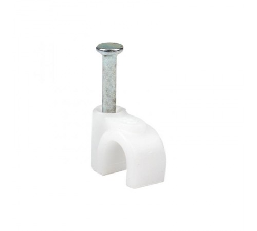 Скоба крепежная круглая (5мм.) (50шт.) EKF PROxima  plcn-sr-5  EKF