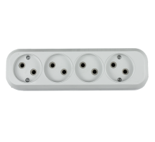 Колодка У-4-GRAND четырехместная 5040  4690612000497  IN HOME