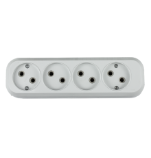 Колодка У-4-GRAND четырехместная 5040  4690612000497  IN HOME