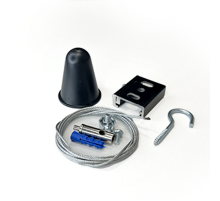 Комплект подвеса с тросом 5м черный  V4-R4-05.0006.TRK-0003  VARTON