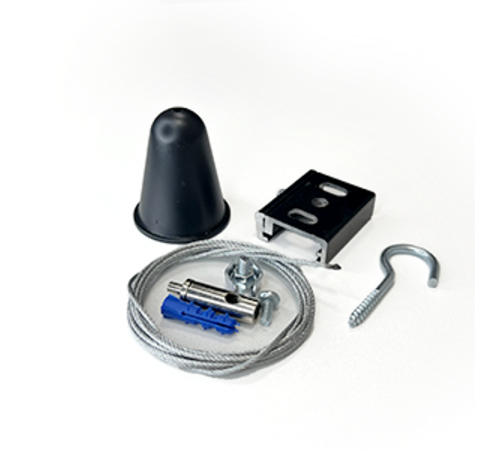 Комплект подвеса с тросом 5м черный  V4-R4-05.0006.TRK-0003  VARTON