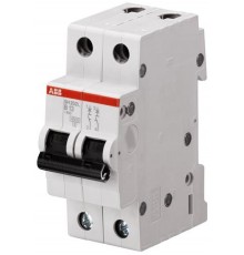 Выключатель автоматический двухполюсный (1п+N) SH201 0,5А C 6кА (SH201 C 0,5 NA)  2CDS211103R0984  ABB