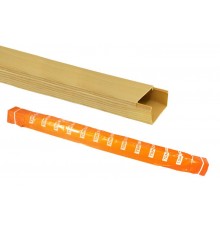 Кабель-канал 60х40 желтая сосна 3D (18м)  SQ0402-0609  TDM