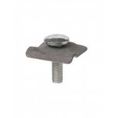 Держатель прижимной для металлических оснований 45х45 мм, М8, для прута 6-10 мм, термодиффузия   SQ2402-3133  TDM