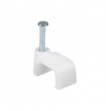 Скоба крепежная квадратная (плоская) (9мм.) (50шт.) EKF PROxima  plcn-ss-9  EKF