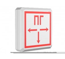 Указатель аварийный светодиодный BS-PILOT-73-S1-INEXI2 4,6Вт 3ч IP54 постоянный накладной  a16297  Белый свет