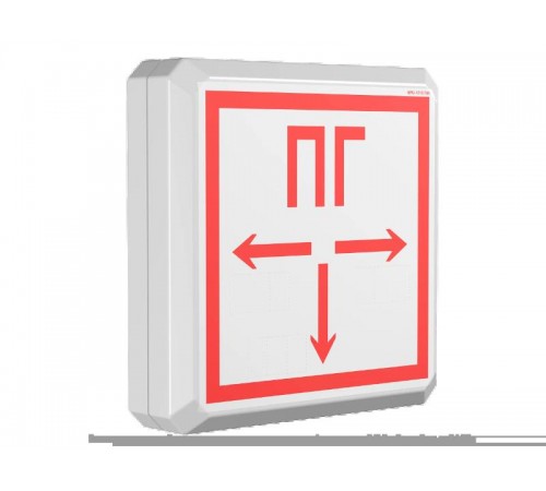 Указатель аварийный светодиодный BS-PILOT-73-S1-INEXI2 4,6Вт 3ч IP54 постоянный накладной  a16297  Белый свет