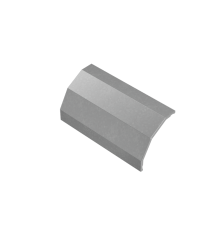 Крышка внеш. верт. угла 90 гр. 500 мм "ПЛЮС" HD  KVLplus90-500 HD   КМ-профиль