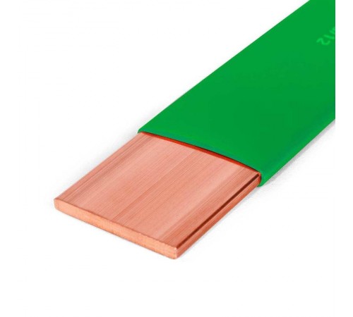 Трубка термоусаживаемая ТТШ-10-100/40 зеленая  84896  КВТ