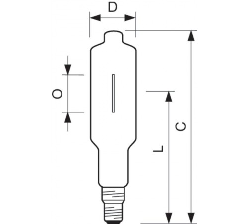 Лампа металлогалогенная  HPI-T 2000W/646 E40 220V CRP/4  928073609231  PHILIPS