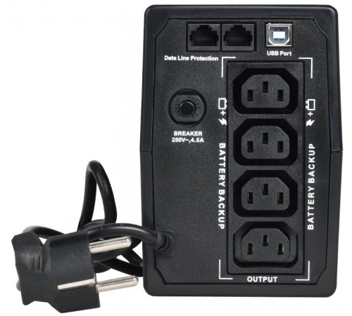 ITK ELECTRA ET ИБП 600ВА/360Вт с АКБ 1х7AH USB  EET-0600VA-1-001  ITK