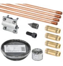 Комплект заземления 6/16 омедненная сталь  ZKZ10-12-016-06  IEK