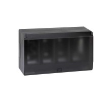 Simon CIMA 500 Бокс на 4 модуля 500CIMA с крышкой, наружный монтаж, 164х100х284мм, графит  51040004-038  Simon