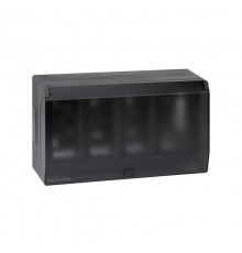 Simon CIMA 500 Бокс на 4 модуля 500CIMA с крышкой, наружный монтаж, 164х100х284мм, графит  51040004-038  Simon