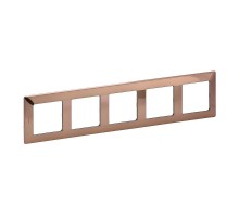 Valena LIFE Медь Рамка 5-ая  754165  Legrand