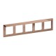 Valena LIFE Медь Рамка 5-ая  754165  Legrand