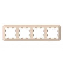 AtlasDesign Antique Рамка 4-ая, универсальная, Песочный  ATN101204  SE