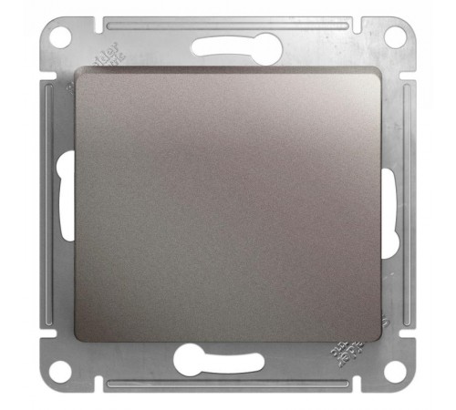 Glossa Платина Кнопка нажимная, сх.1, 10AX,  GSL001215  SE