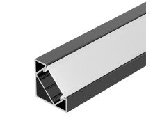 Профиль накладной алюминиевый SL-KANT-H18-2000 BLACK (Arlight, Алюминий)  049430  Arlight