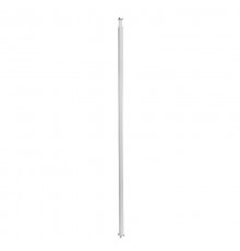 Snap-On колонна алюминиевая с крышкой из пластика 1 секция 2,77 метра, с возможностью увеличения высоты колонны до 4,05 метра, цвет белый  653010  L