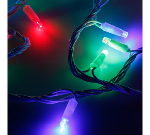 Светодиодная гирлянда ARD-STRING-CLASSIC-10000-WHITE-100LED-LIVE RGB (230V, 7W)  025823  Arlight