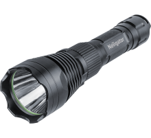 Фонарь универсальный NPT-P02-18650 алюм. проф. CREE LEDx10Вт. Li-ion 2.4 A/h  61092  Navigator