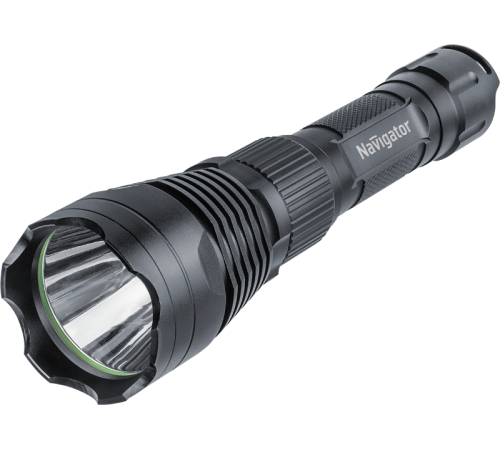 Фонарь универсальный NPT-P02-18650 алюм. проф. CREE LEDx10Вт. Li-ion 2.4 A/h  61092  Navigator