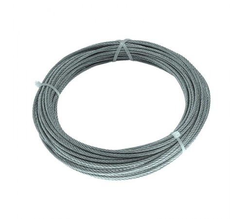 Трос стальной оцинкованный 9,1 мм, оцинк.90745Ezetek