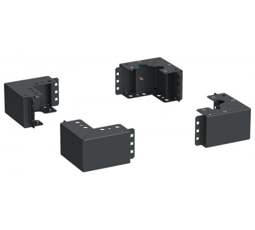 ITK LINEA S Уголок цоколя h=100мм чер. (4шт/компл)  LS-BC05-B0-01  ITK