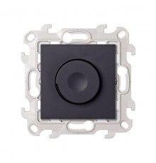 Светорегулятор LED поворотно-нажимной проходной 6-60Вт 230В цвета графит S24 Harmonie  2412313-038  Simon