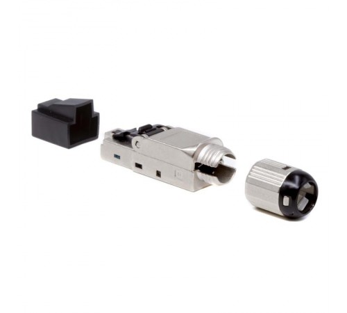 Коннектор полевого монтажа (Tool Less) 8P8C CAT 6 экранированный  RN6RJ45FJ  DKC