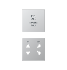 накладка бритвенной розетки  SOA7522ALPL  Jung