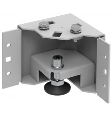 ITK by ZPAS Уголок цоколя h=100мм рег. сер. (4шт/компл) РФ  ZP-BC35-B1-01-R  ITK