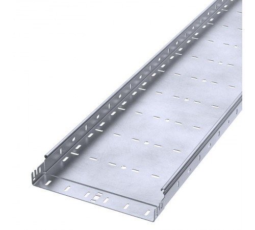 Лоток перфорированный Профи INOX (AISI 316) 300х50x3000 (2,0 мм) (6 м/уп)  PR16.13458  Промрукав