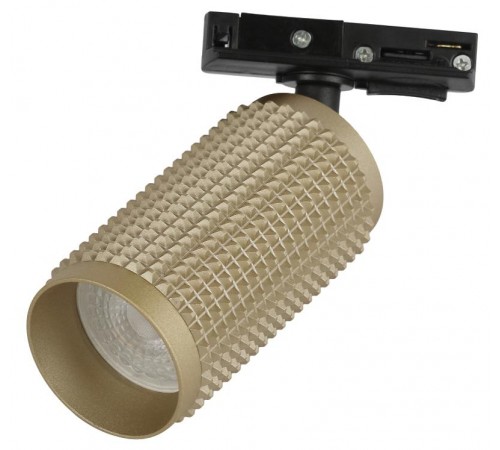 Светильник трековый однофазный   TR40-GU10 MG под лампу MR16 матовое золото  Б0054200  ЭРА