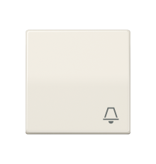 Клавиша для выключателя с символом "звонок"; слоновая кость AS591K Jung