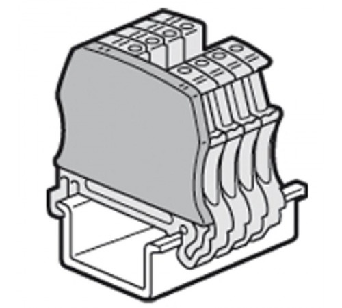 Заглушка шаг 5/6/8/10 мм 0  037550  Legrand