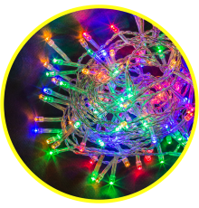 Гирлянда световая  NGF-S01-30RGBY-5-1.8m-2AA-TR-IP20  61788  Navigator