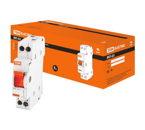 Переключатель модульный трехпозиционный МП-63 1P 16А  SQ0224-0003  TDM