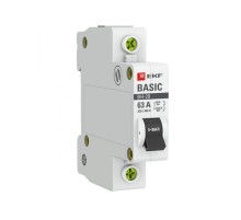 Выключатель нагрузки модульный ВН-29 1P 63А EKF Basic  SL29-1-63-bas  EKF