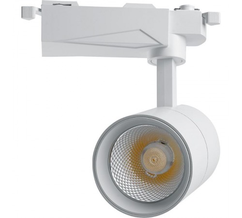 Светильник трековый светодиодный на шинопровод 20W, 1800 Lm, 4000К, 35 градусов, белый, 3х фазный, AL103 со встроенным драйвером  41599  FERON