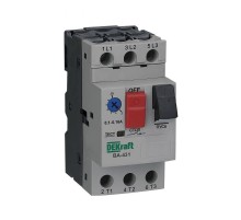 Выключатель автоматический для защиты электродвигателей 3P 20,0-25,0A 15кА ВА-431  21233DEK  DEKraft