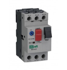 Выключатель автоматический для защиты электродвигателей 3P 0,1-0,16A 100кА ВА-431  21220DEK  Dekraft