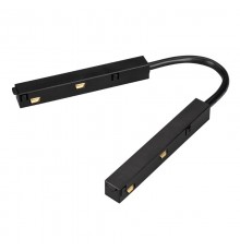 Коннектор гибкий MAG-ORIENT-CON-FLEX-LONG-POWER (BK) (Arlight, IP20 Пластик, 3 года)  036642  Arlight