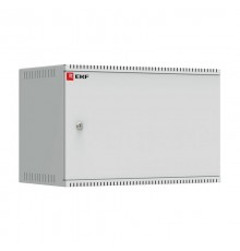 Шкаф телекоммуникационный настенный 6U (600х350) дверь металл, Astra A серия EKF Basic    ITB6M350   EKF 